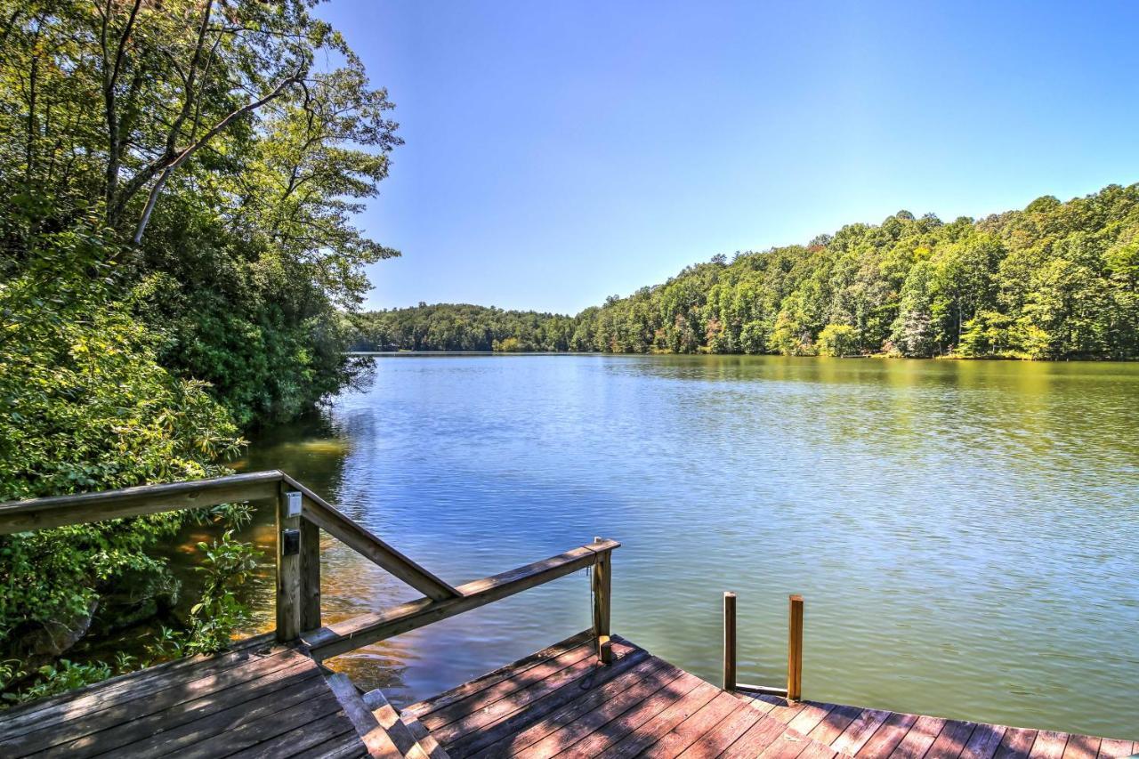 Lakefront Mountain Rest Cottage With Gas Fireplace! Walhalla Zewnętrze zdjęcie